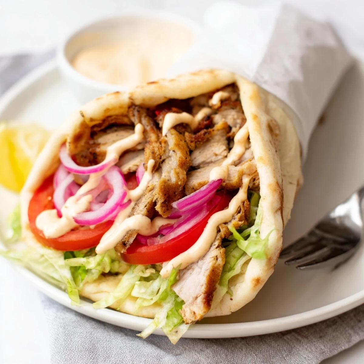 Middle Eastern Chicken Shawarma