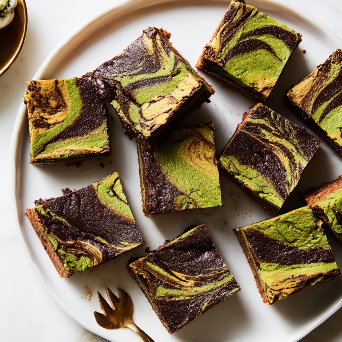 Decadent Global Dessert Mash-Ups featuring matcha-miso brownies and fragrant chai tiramisu.  