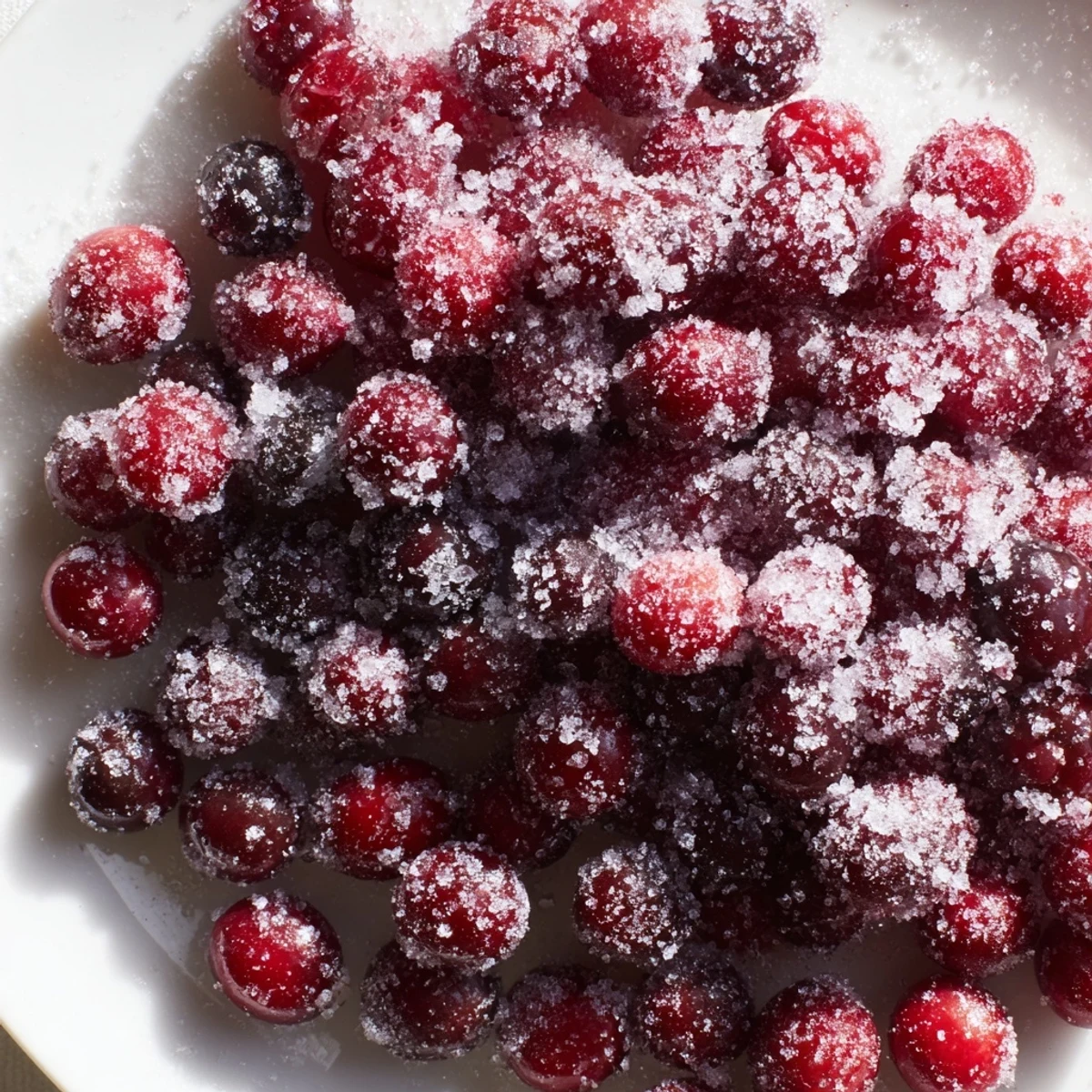 Easy, vibrant 5-Minute Express Candied Cranberries: a sweet and tart treat ready in mere minutes.