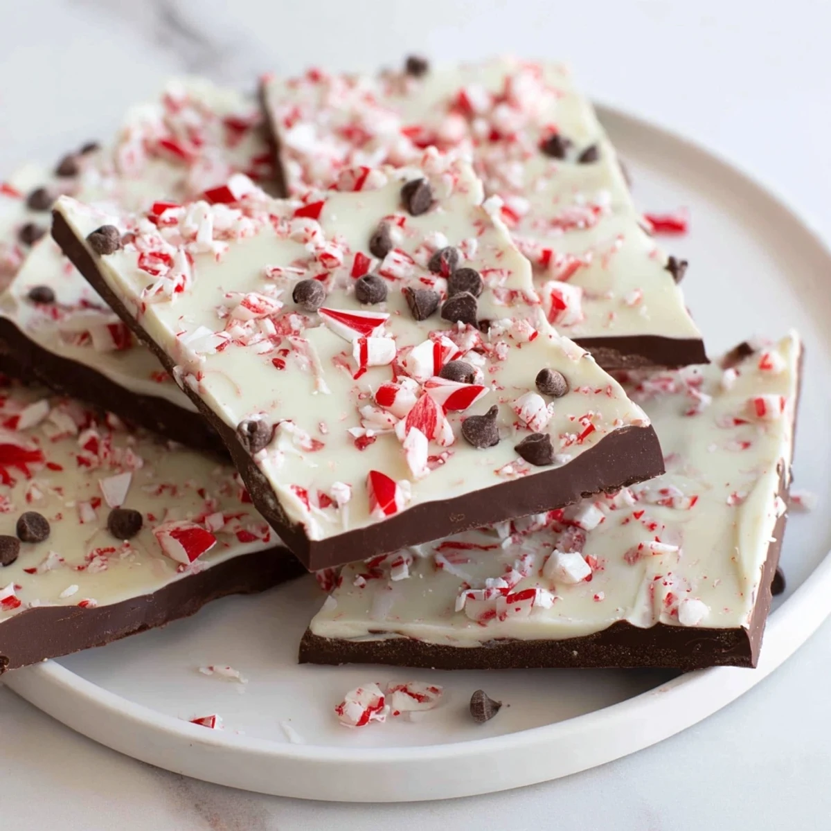 Peppermint Bark Shards Board