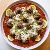 Instant Pot Greek Meatballs Lemon-Feta
