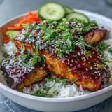 15-Minute Teriyaki Salmon Bowl