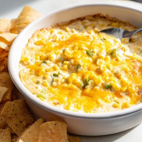 Cheesy Jalapeño Corn Dip