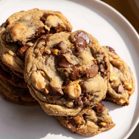 Espresso Toffee Chocolate Chip Cookies