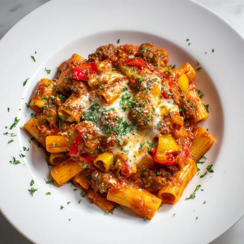 Baked Rigatoni with Sausage