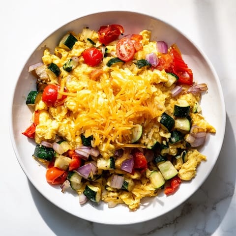 Egg Veggie Sheet Scramble
