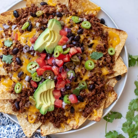 Sheet Pan Nachos Beef