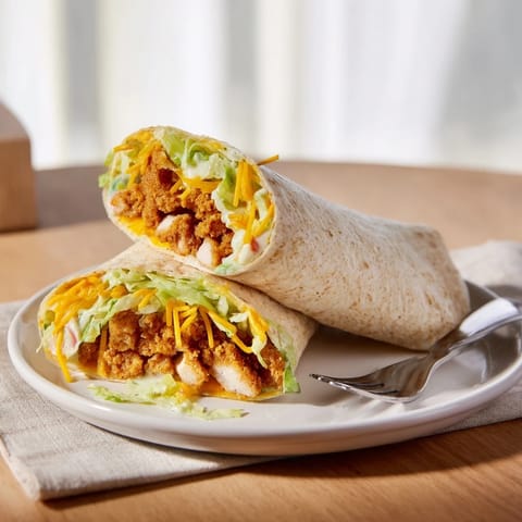 Crispy Chicken Ranch Wrap