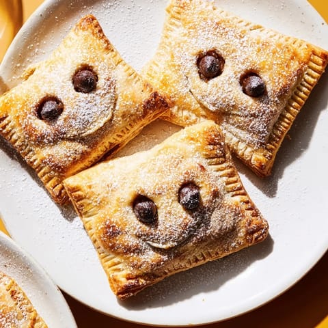 Sleeping Gingerbread Puff Pockets