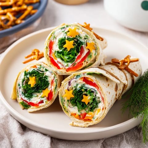 Air Fryer Christmas Tree Wraps