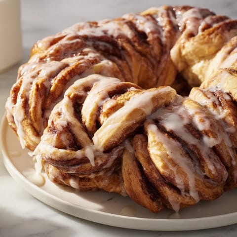Cinnamon Roll Pull-Apart Wreath