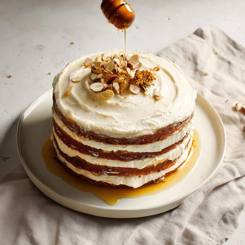 Honey-Drip Layered Cake