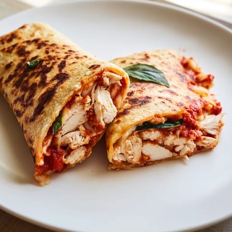 Tortilla Pizza Wrap Chicken