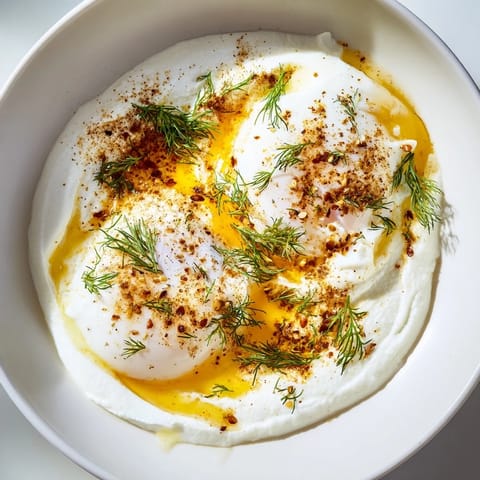 Cilbir Poached Eggs Yogurt