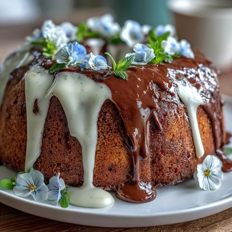 Spring Floral Lemon Cake