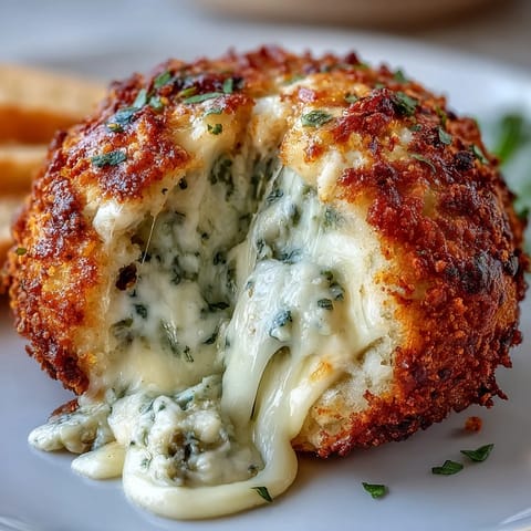 Festive Derby Party Olive Cheese Balls, glistening and baked to perfection.