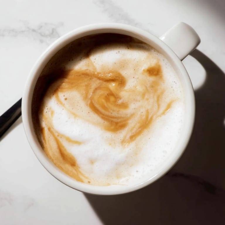 Indulge in this unique Onion Latte, perfectly sweetened and creamy for coffee lovers.