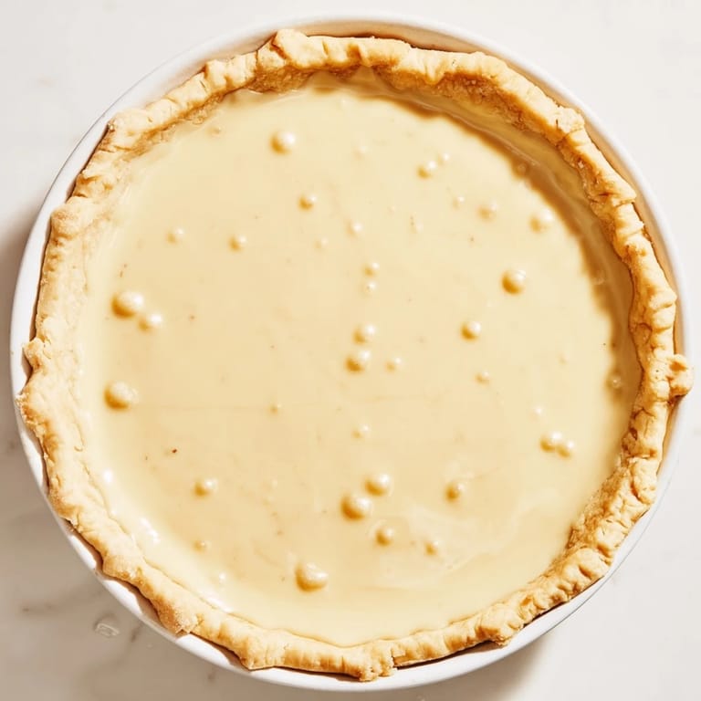 Homemade Water Pie, cooling on a rack, conjures the simple pleasure of an American classic.