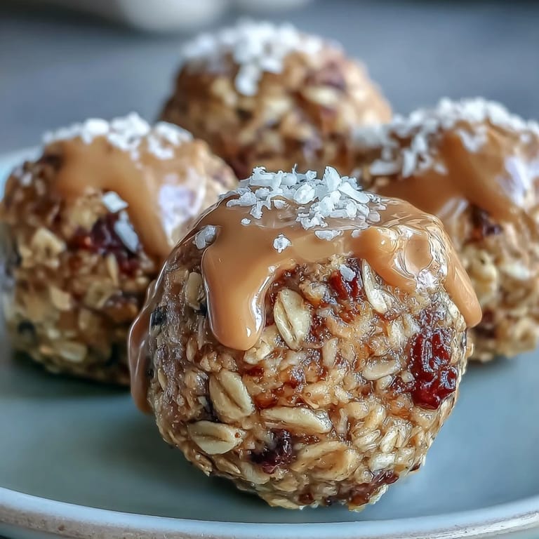 Delicious no-bake oat bites featuring rich peanut butter, sweet honey, and chocolate chips, great for meal prep or snacking.