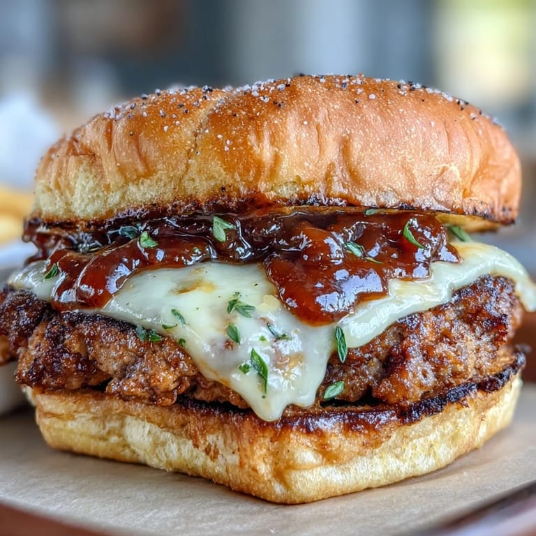 Juicy beef patties smashed thin, topped with American cheese and creamy homemade sauce, served on golden toasted buns.  